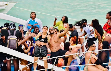Punta Cana Party Boat Tour with Snorkeling and Open Bar