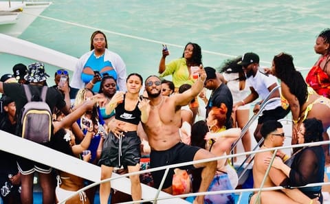 Punta Cana Party Boat Tour with Snorkeling and Open Bar