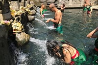 Ritual bath at tirta empul