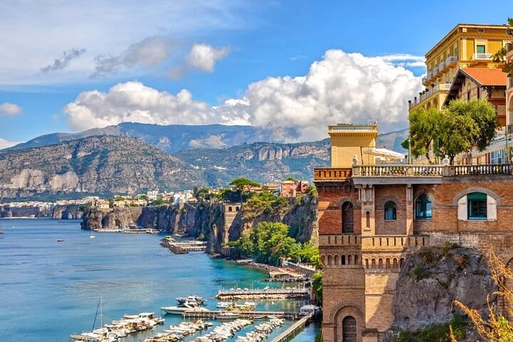  Naples to Sorrento day return private trip 8 hours 9