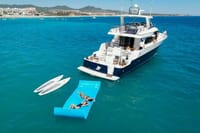 Relax and command the view of Cabo's scenic coastline on your private luxury yacht ocean adventure!