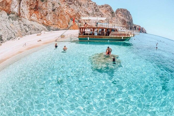 Suluada Boat Tour with BBQ Lunch & Roundtrip Transfer from Belek 4