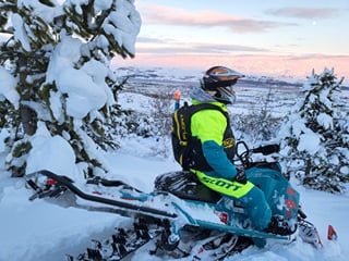 Adventure snowmobile tour Akureyri, photo 11