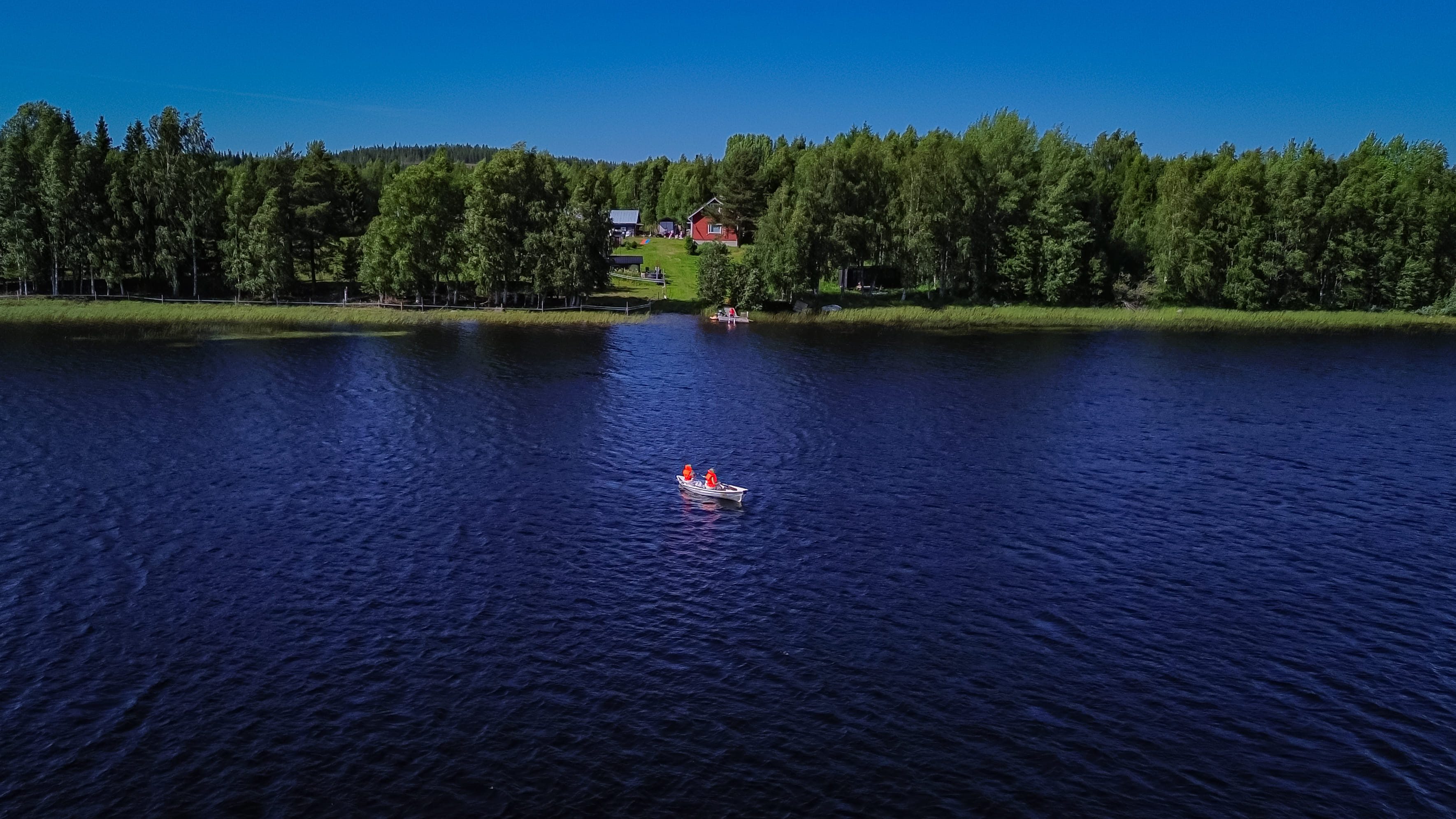 Fishing experience in summer Rovaniemi