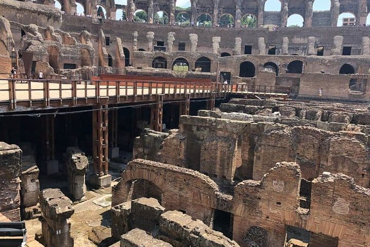 Colosseum view inside