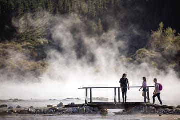 Day Trip to Hell's Gate Geothermal Reserve and Mud Spa from Auckland