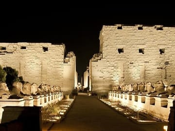 eyes of egypt Luxor Sound and Light Show at Karnak Temple