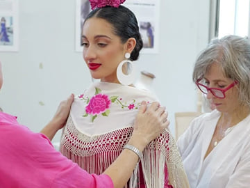 Private Visit to a Haute Couture Flamenco Atelier in Seville
