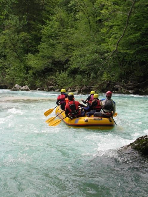 FULL DAY RAFTING WITH A PICNIC ON SOČA RIVER 7