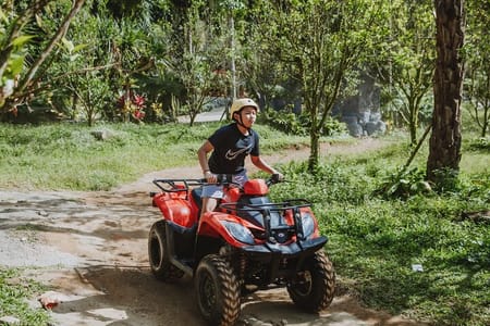 ATV Quad Adventure Trekking in Bali with Free Digital Photos