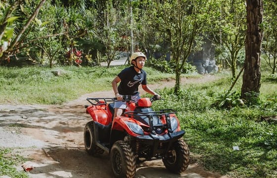 ATV Quad Adventure Trekking in Bali with Free Digital Photos
