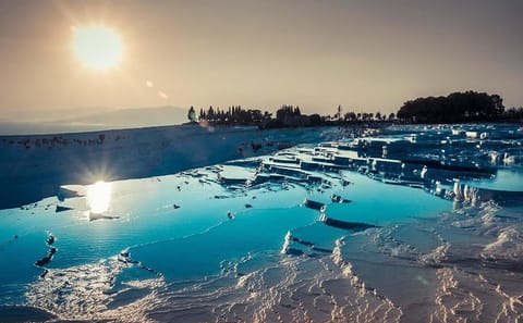 Pamukkale Travertine Terraces and Hierapolis Day Tour