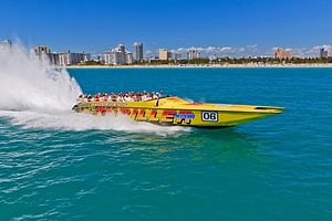 Speed Boat on Biscayne Bay Thriller
