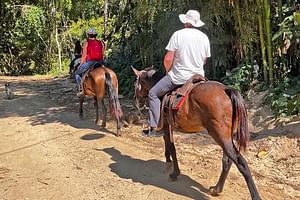 In Paraty: horseback riding