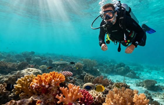 Tiran Island Diving Day Trip from Sharm El-Sheikh