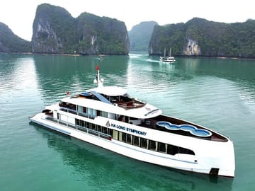 Ha Long Symphony Cruise Luxury Day Tour from Harbor with Pick up