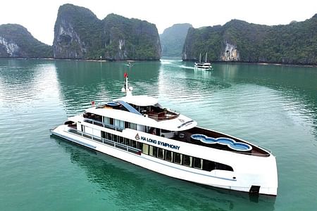 Ha Long Symphony Luxury Cruise Tour with Pick Up and Stunning Attractions