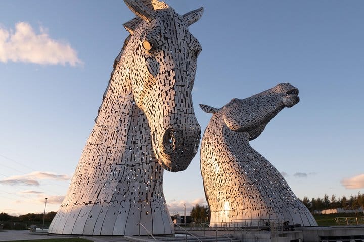 visit the Kelpies ,the Helix , Falkirk , Falkirk tours from Private tours Edinburgh