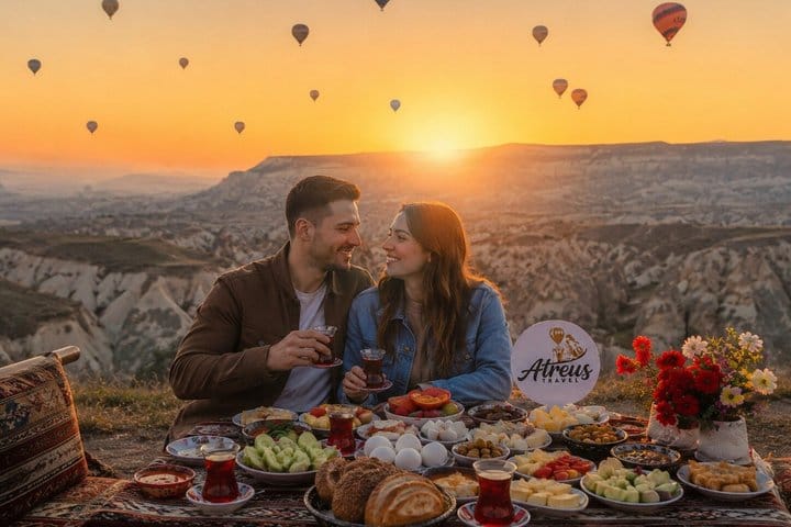 Cappadocia Sunrise Breakfast with Hot Air Balloon Views  2