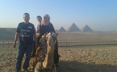 From Cairo : Half Day Tour Around Giza Pyramids By Camel