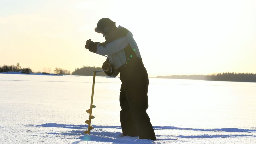 Ice fishing tour, Pure Lapland, Rovaniemi Lapland