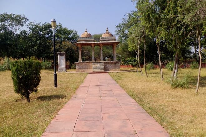 The Pond of Blood Rakt Talai at Haldighati where the last battle of Haldighati took place