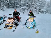Adventure snowmobile tour Akureyri 9