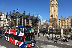 Double Decker Bus Tour and Hard Rock Cafe Meal in London