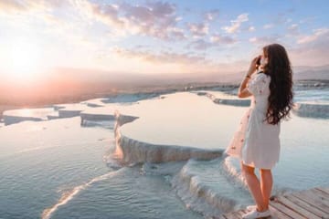 Private Full Day Pamukkale and Salda Lake from All Antalya Region
