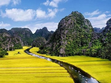 Trang an tourist attraction