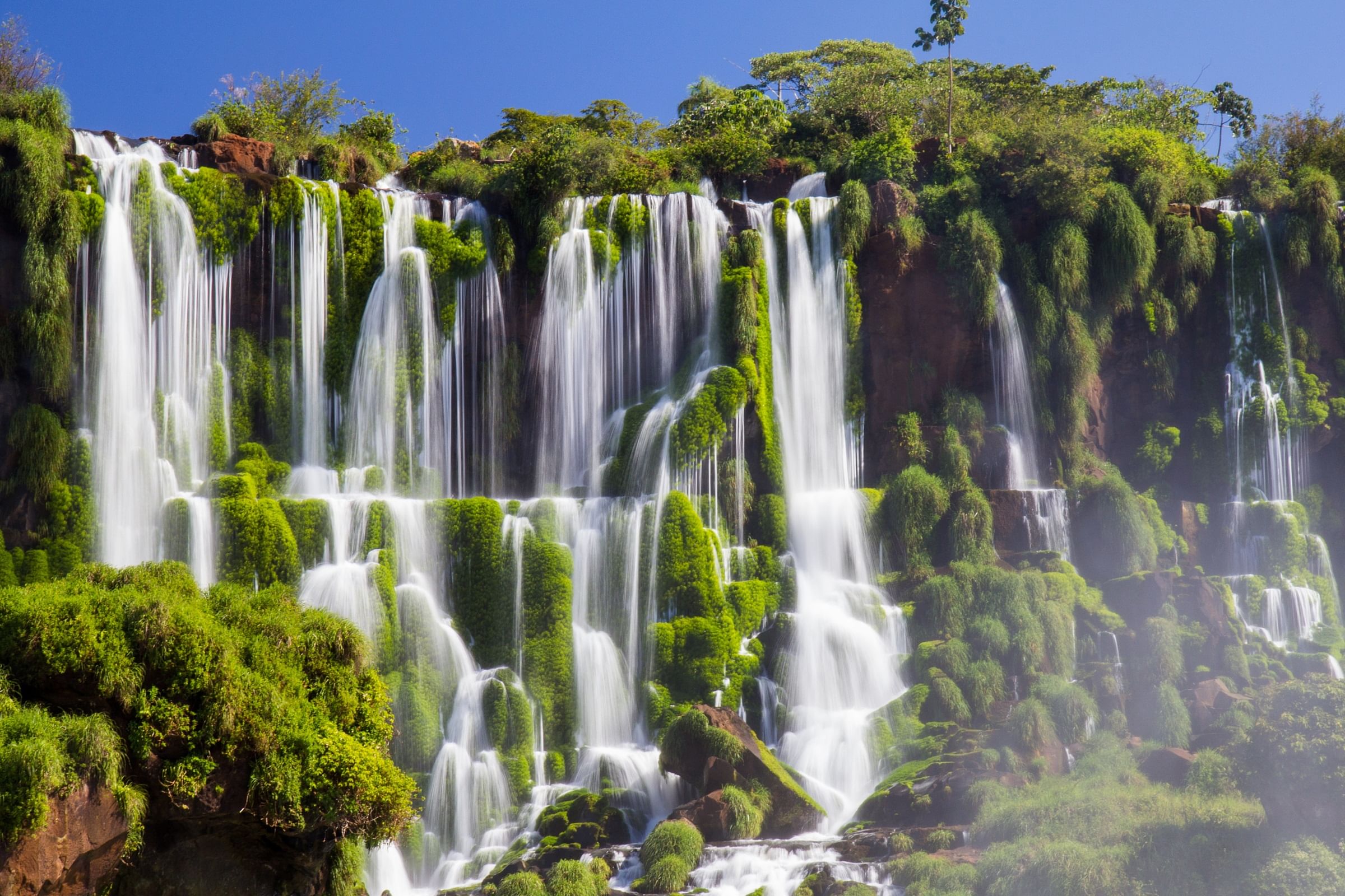 Spectacular waterfalls