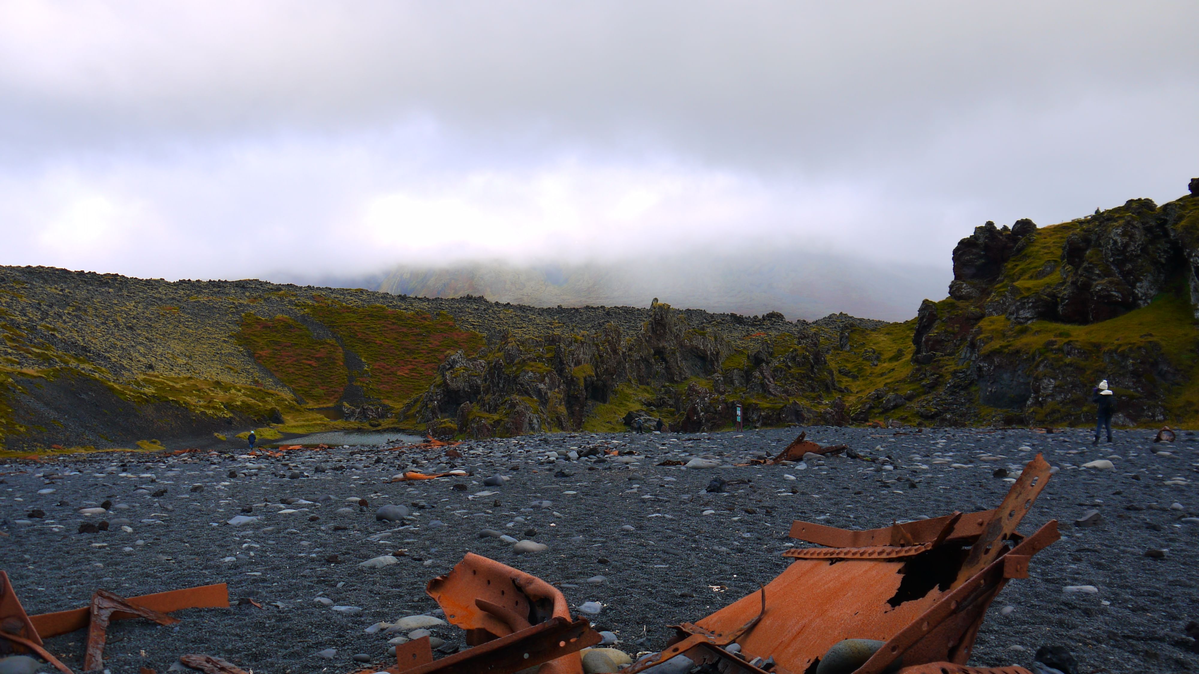 Iceland landscape during South iceland itinerary