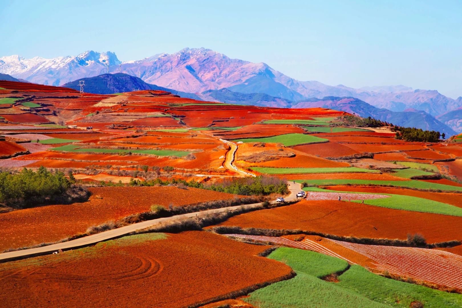 Dongchuan red lands
