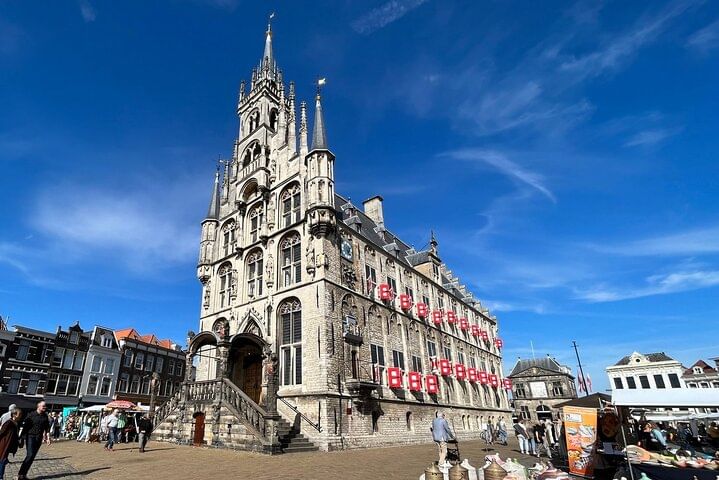 Private Tour from The Hague to Kinderdijk Gouda and De Haar Castle