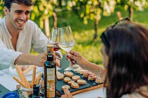Wine and Food Tasting in the Vineyards 