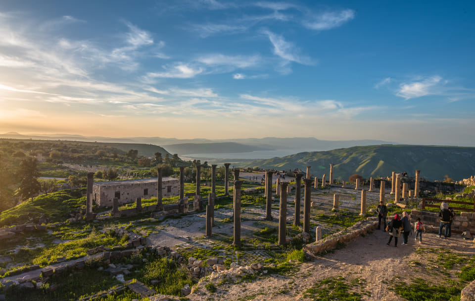 Private Full Day Tour to Umm Qais and Ajloun from Dead Sea