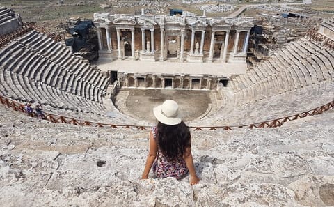Day Tour to Pamukkale and Hierapolis from Antalya