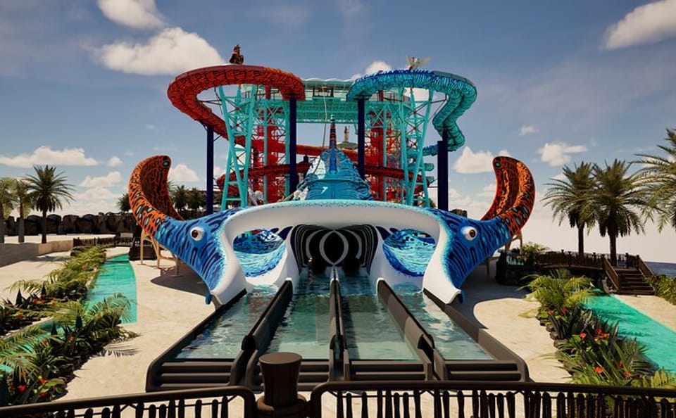 Day Ticket for Pantheon Water Park in Anissaras, Crete