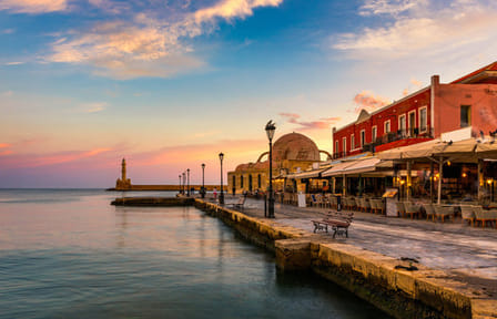 Private Tour: Rethymno City, Chania City, Kournas Lake Tour from Heraklion