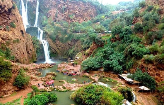 Marrakech shared day trip to Ouzoud waterfalls