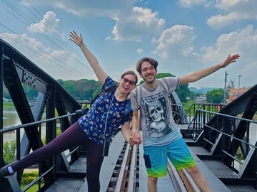 Kanchanaburi Day Tour from Bangkok: River Kwai and Erawan Waterfall
