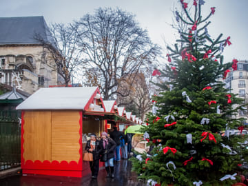 Gourmet Christmas Walking Tour in Paris