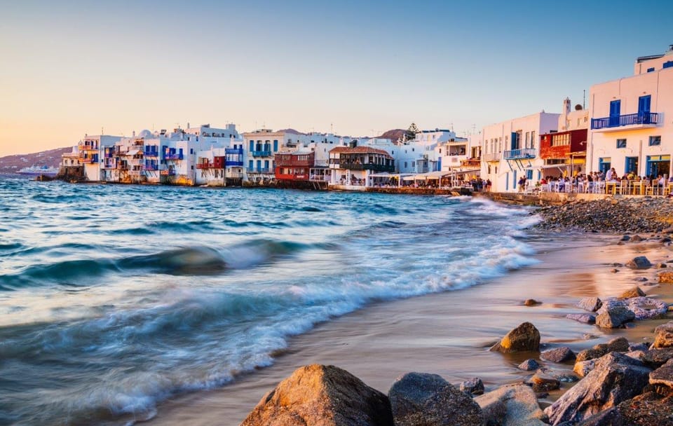 Island Hopping, The Cyclades Gems: Mykonos, Santorini
