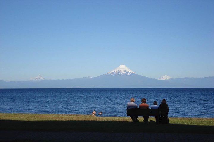 Osorno Volcano and Petrohue Falls from Puerto Varas 2