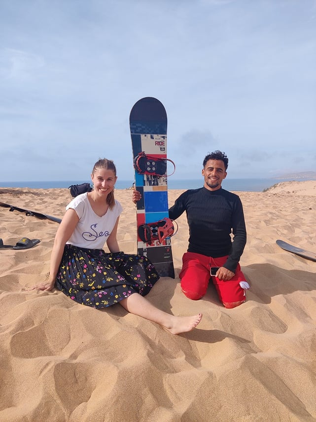 Experience Sandboarding Rush with Incredible Caves View - Agadir 2