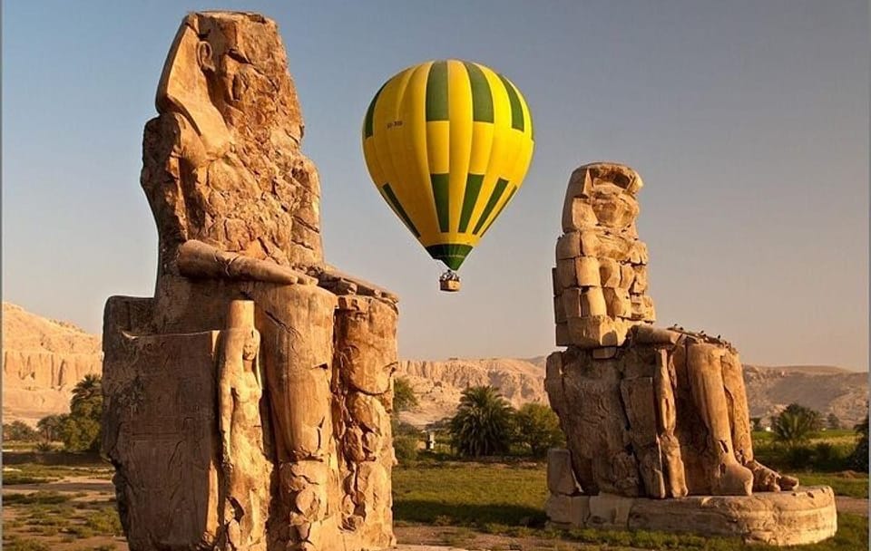 VIP Hot Air Balloon Tour Over Luxor's Ancient Sites