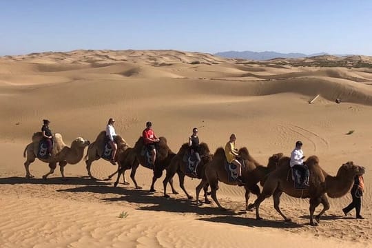 Private Day Tour to Kubuqi Desert from Hohhot with Pick Up