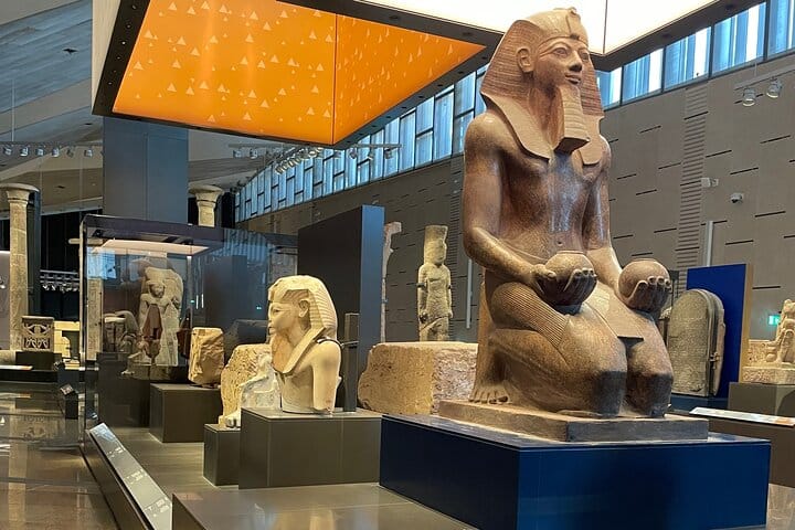 Hurghada to Cairo Private Tour Pyramids Grand Museum Camel Ride