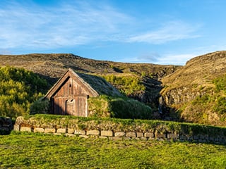 Reconstructed Viking-era farmstead
