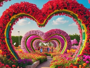 Miracle Garden Visit in Dubai with Private Transfers